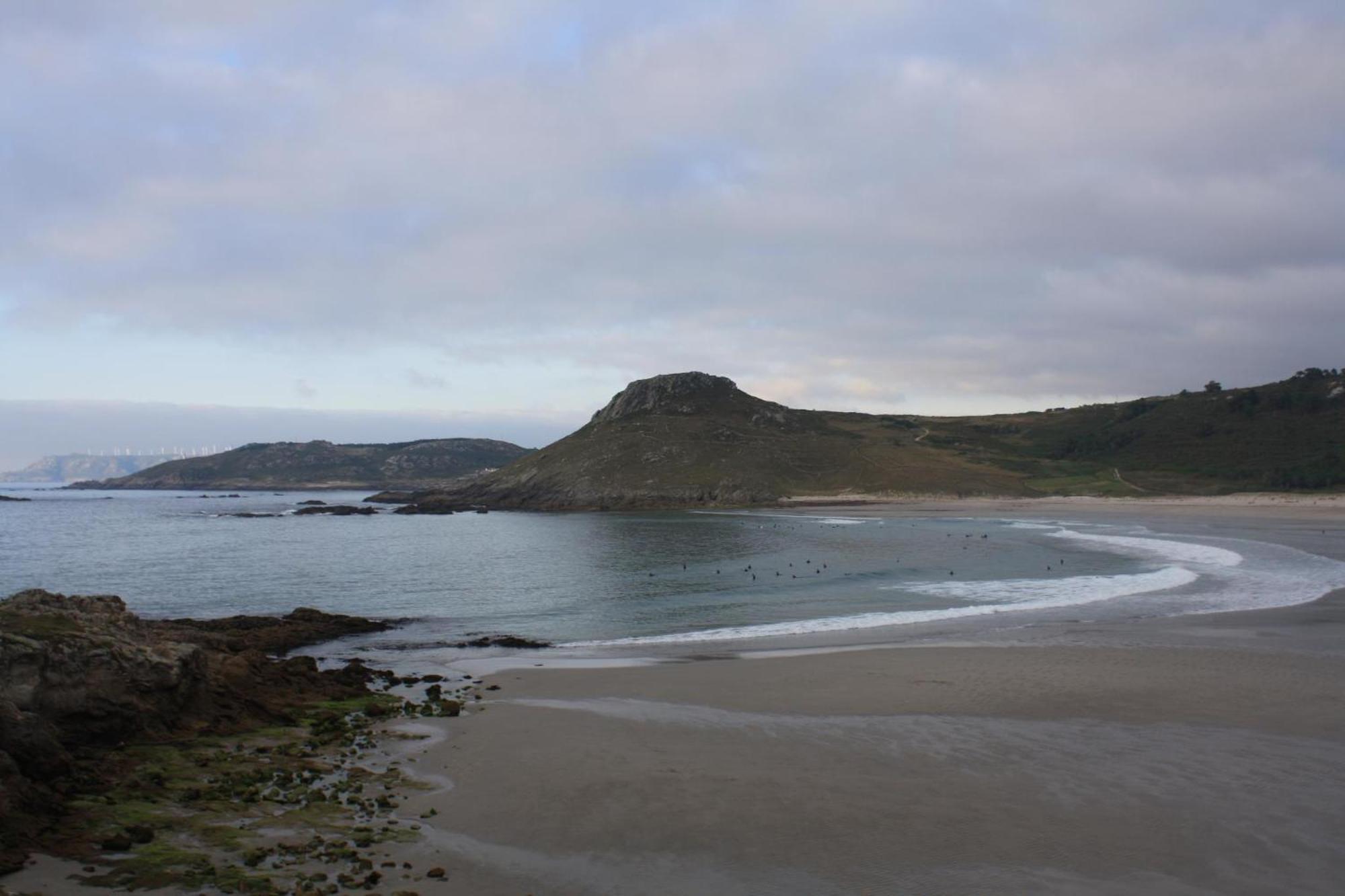 Casa A Pracina, Playa De Soesto Villa Laxe Eksteriør bilde